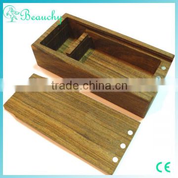 2015 Beauchy wooden box mechanical mod vape wood fog box diy box mod with low price
