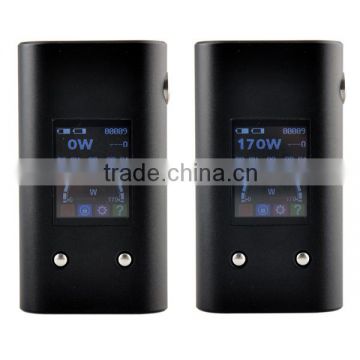 Albaba china supplier 170w tc mod with lcd screen smy ecig