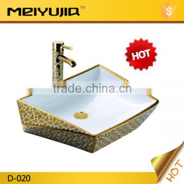 wholesale new design bathroom ceramic wash basin made in china