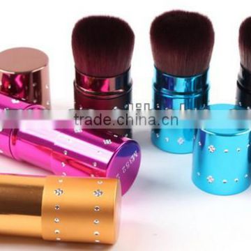 diamond single brush retractable powder brush cosmetic tool kts