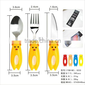 Ground Squirrels Shaped unbreakable Tableware with PP handle