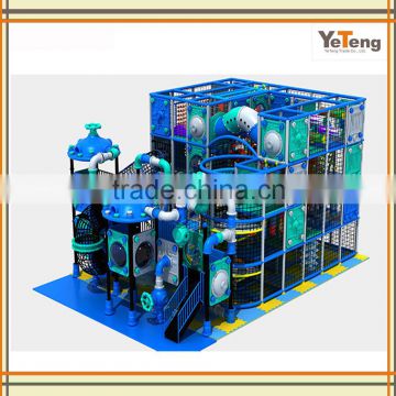 Fire Resistant Galvanized Pipe Material Indoor Playground Soft Amusement Park Games