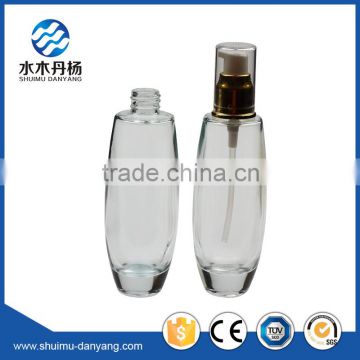 100ml Luxury Empty lotion pump bottles glass lotion bottle with pump sprayer for sale                        
                                                Quality Choice