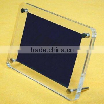 hot saling Acrylic photo frame with screw