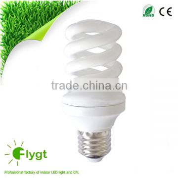 9mm E27 20W 6500K energy saving lamp with CE and RoHS