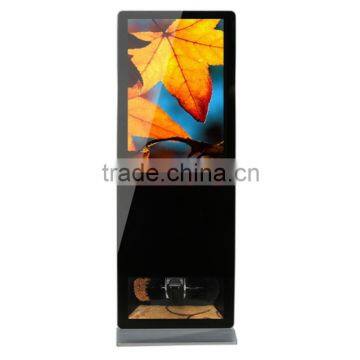 42 inch Network Android Totem With Automatic Shoe Polisher