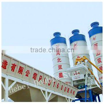 High distribution effciency PLD1600 concrete batching machine for sale
