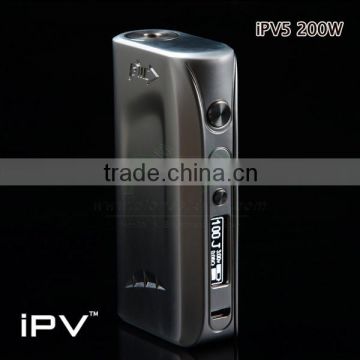 Hot sale Box mod ipv5 200w box mod IPV5 box mod, shenzhen supplier iPV5 200w Box Mod with the best price