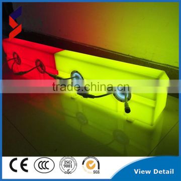 Factory price China manufactory plastic led lighting curbstone for sidewalk
