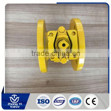 Professional Factory double flanged ball valve with electric actuator