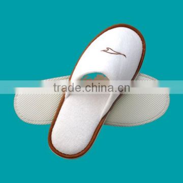 Custom Disposable Plastic Luxury Terry Cloth Disposable Slippers