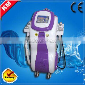 Stationary Salon Use 100W Cavitation+Vacuum+RF Tripolar Slimming Machine with CE