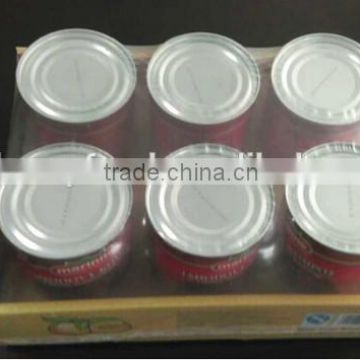 delicious and sweet canned strawberry and canned fruits