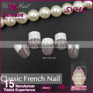 Newair french press fake nails artificial colorful design nail tips