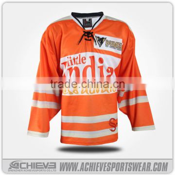 vintage team sublimate Ice Hockey jersey custom club Hockey shirt customized Ice Hockey tops wholesale