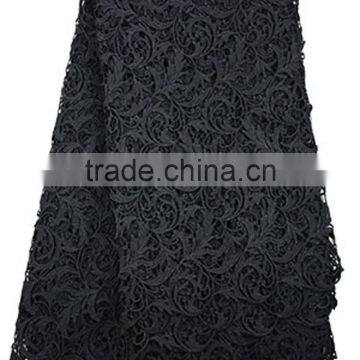 100% Cotton Textile Guipre Lace Fabric Embroidery African Lace Fabrics