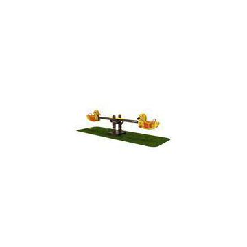 Fitness Plastic Seesaw For Kids , Playground Equipment Seesaw