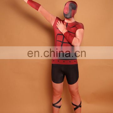 Sparta Warrior Spandex Superhero Costume Halloween Zentai Suit Cosplay Dress