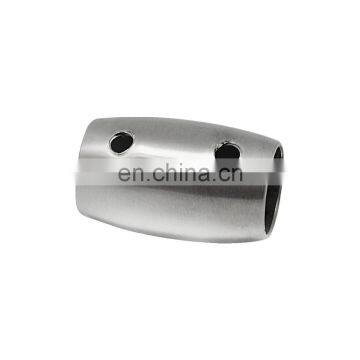 Stainless steel tube connector, stainless steel railing systems