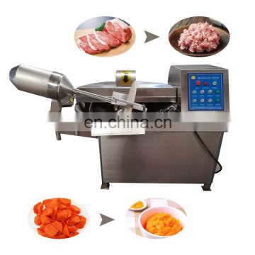 Factory Automatic Frozen Meat bowl cutter  Automatic vegetable bowl cutter / Electric Meat bowl cutting machine