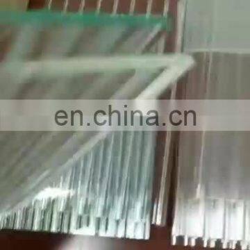 wholesale price Tempered frosted ribbed glass