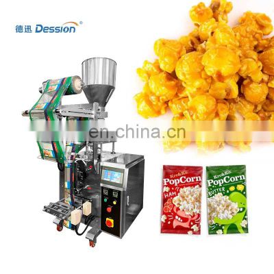50g 100g 200g Popcorn / Nuts Snack Food Packaging Machine