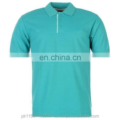 Cotton cool color with Embroider Logo Cotton Golf Shirt Plain Polo Shirt For Men