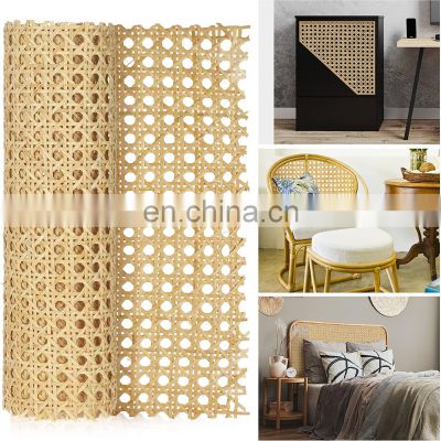 wholesale materyal supplier plastic basket packaging furniture peel  sheet artificial  feature faux imitation rattan material