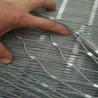 Durable Stainless Steel Rope Net For Plant Climbing Structural Stability