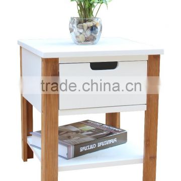 Simplistic Telephone End Table with 1 Drawer