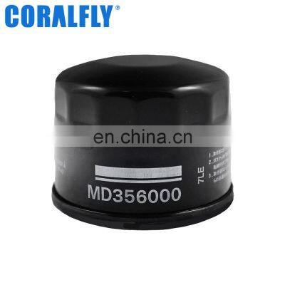 CORALFLY OEM Truck Engines Diesel Oil Filter MD136466 MD356000 For Mitsubishi Oil Filter