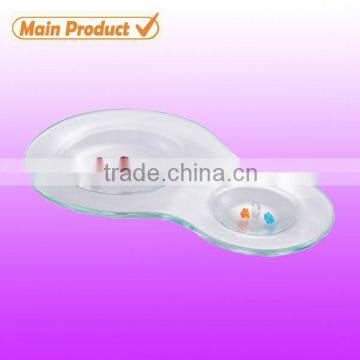 2014 item! tempered glass evaporating dish made in china