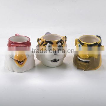 High quality Animal-shaped ceramic coffee mug shapes