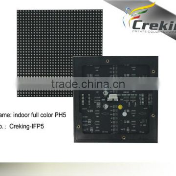 32*32dots Indoor Full Color P5 LED Module 160mm*160mm