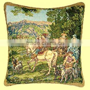 Good Looking Young Man Western Design Printed Cushion Cover CT-058