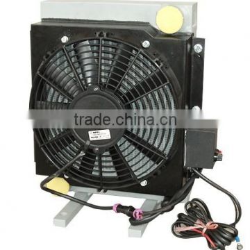 hydraulic oil air cooler with fan cover