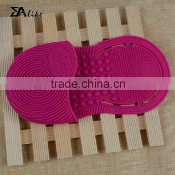 Professional wholesale face silicone makeup brush cleaning mat