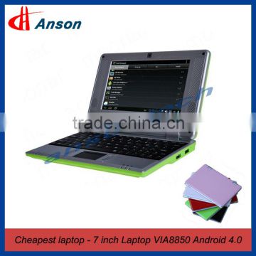 Stylish 7 Inch Android OS Low Price Google Laptop