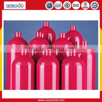 EN 80L Stainless Steel Co2 Cylinder For Fire Fighting