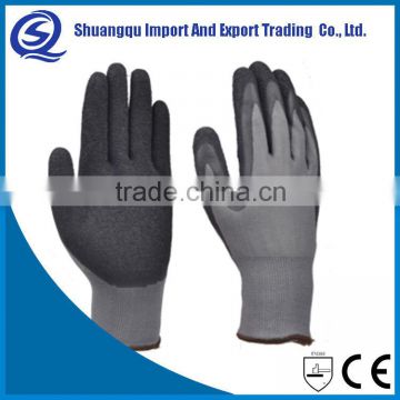 Wholesale Ce Standard Light Duty Cotton Lined Latex Gloves