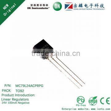 Genuine original MC79L24ACPRPG TO92 Linear Regulators 100mA 24V