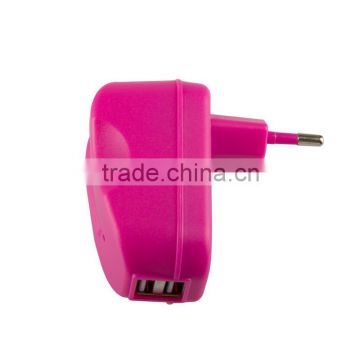 Universal 2.1a dual usb wall charger from Alibaba Supplier