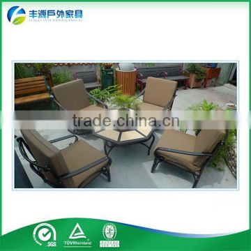 2015 Hot Sell Comfortable Cast aluminum patio furniture, garden furniture,used patio furniture