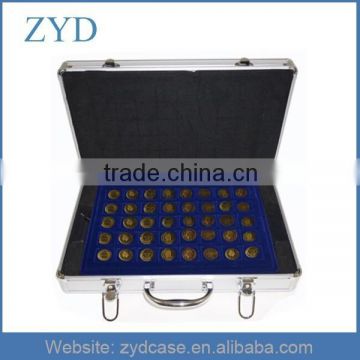 Aluminum Coin Tray Collection Display Security Case Aluminum Coin Display Case ZYD-021101