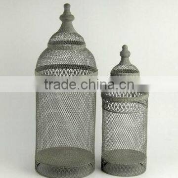 100012F-S/2 bottle-shaped metal wire plant holder