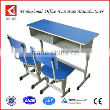 Student desk and attached chair/Double school table and chair/School desk and chair for sale/Used school furniture