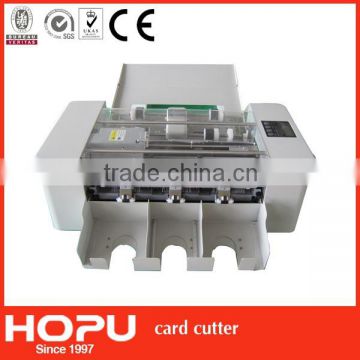 HOPU business card laser cutting machine id card die cutter