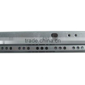 17mm Single extension ball bearing slide, two way traval