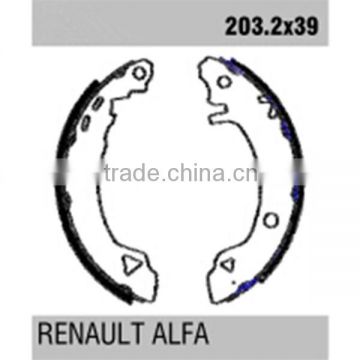 car parts GS8538 0060703319 for Renault reline brake shoes