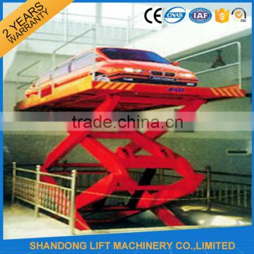 Heavy duty parking lift type used home garage car lift